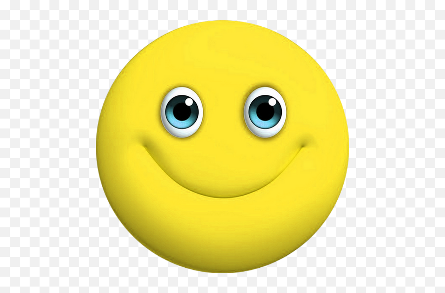 Funny Emoji Happy Eyes Smiley - Imagen De Una Pelota Amarilla Animada,Pursuit Of Happiness As Emojis