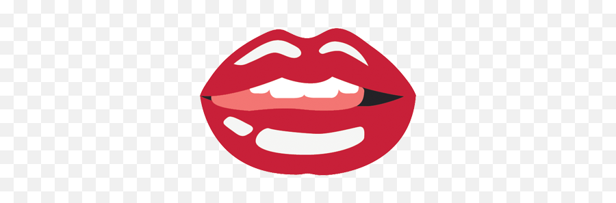 Beautiful Lips Stickers Emoji By Fomichev Denis - Labios Rojos En Barbijo,How To Make Custom Emojis On Photoshop