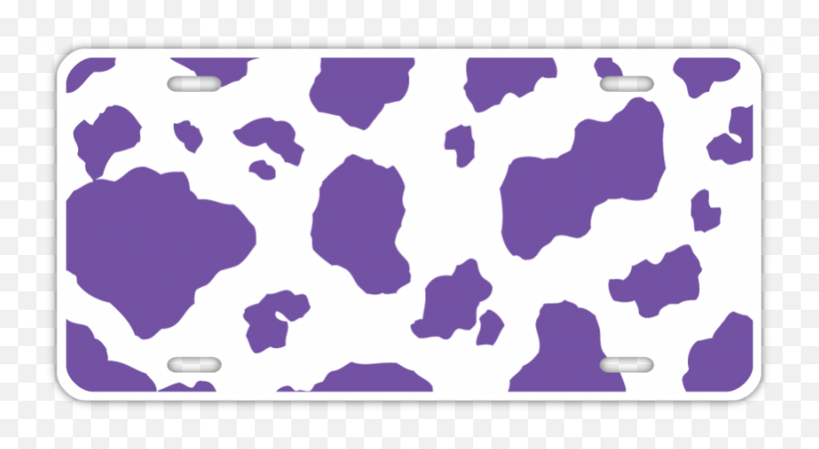 Purple Cow Print Clipart - Clip Art Library Purple Cow Spots Emoji,Emoticon Purple Cow