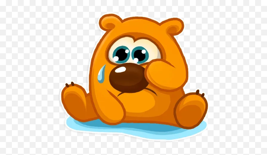Bear Cubu201d Stickers Set For Telegram - Happy Emoji,Garfield Emoticons