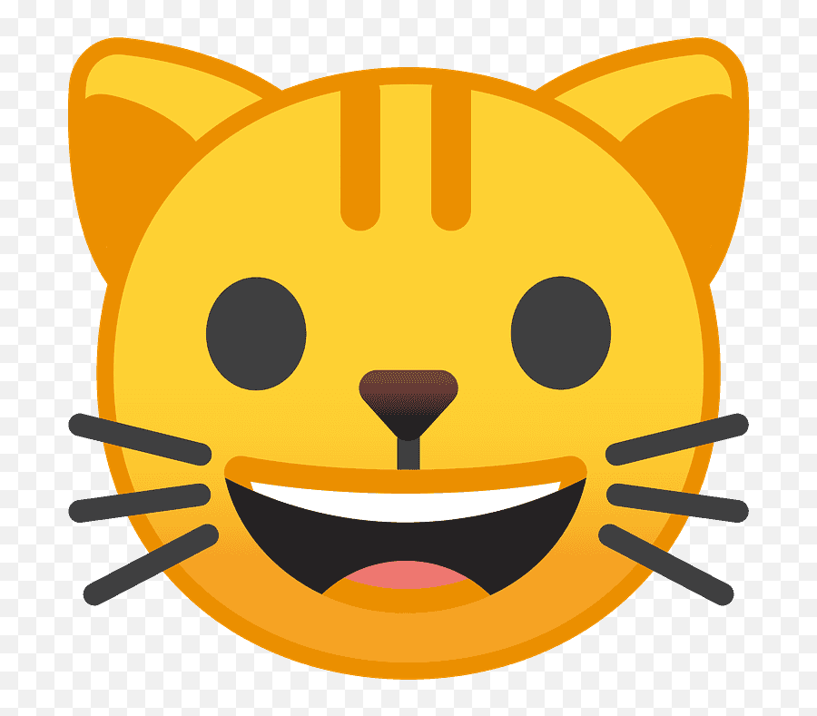 Cat Face Emoji Clipart Free Download Transparent Png,Really Cute Animal Emojis