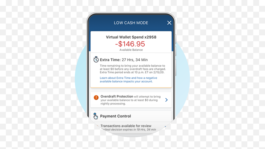 Low Cash Mode Helps Avoid Overdraft Fees U0026 Control Your Emoji,Business Decisions Using Numbers And Emotions