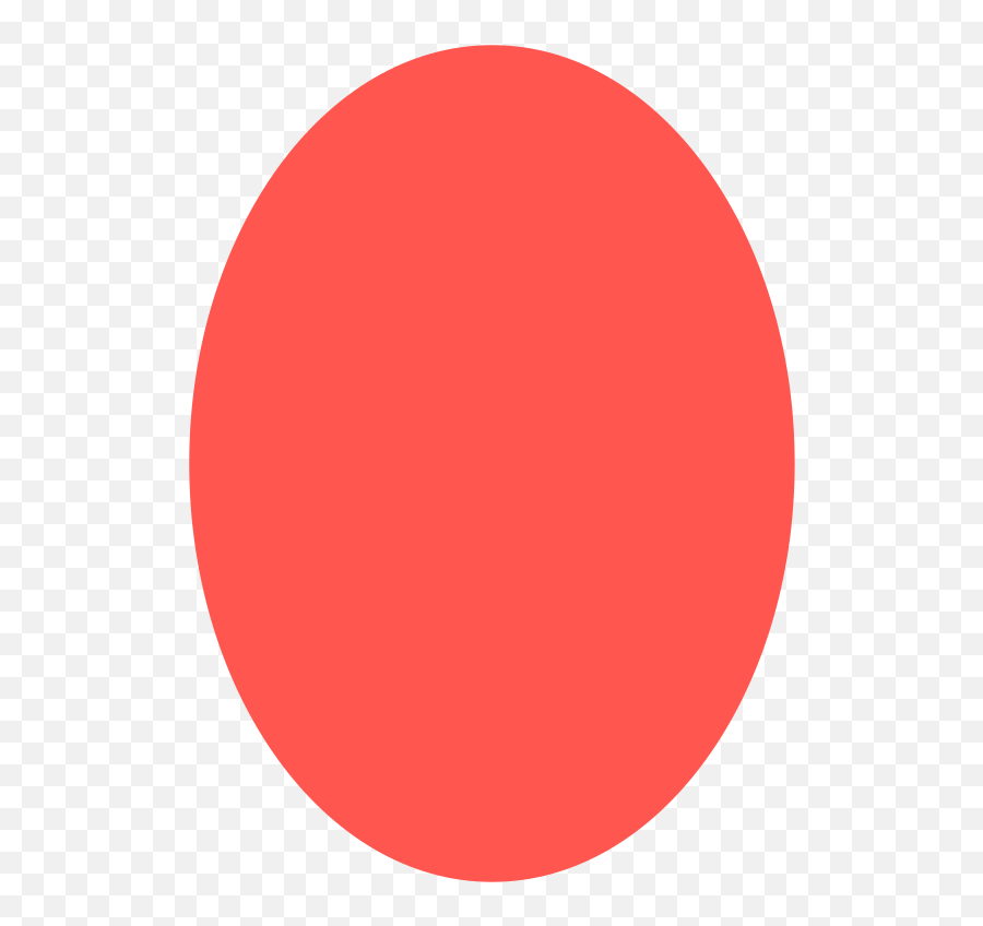 Ellipse Red Illustration In Png Svg Emoji,Red Color Emoji