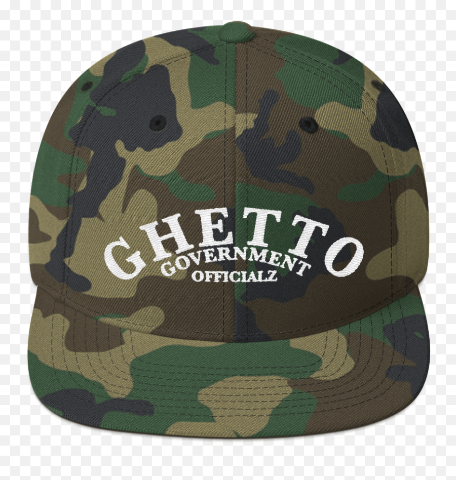 Ghetto Govu0027t Officialz Cap Snapback Hat U2013 Diamondz Original Emoji,Army Hat Emoji