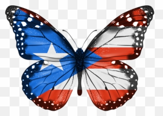 Butterfly Flag Of Puerto Rico Round Beach Towel For Sale By Emoji,Puerto Rican Flag Emoji