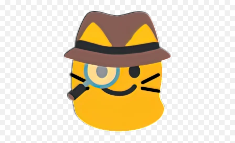 Telegram Sticker From Meow Pack Pack Emoji,Investigator Emoji