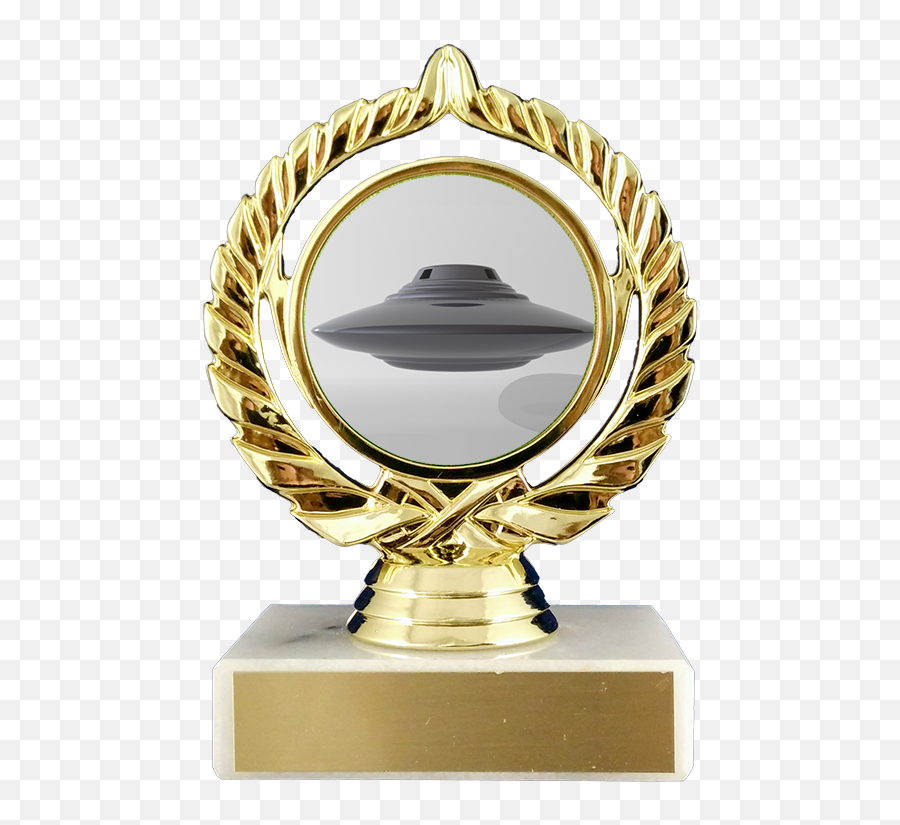 Alien Logo Trophy On Genuine Marble Base Emoji,Emoji Number 1 Trophy