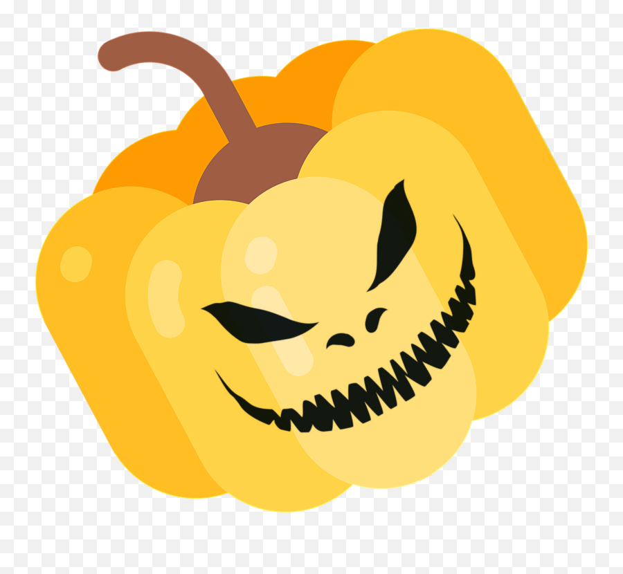 Happyhalloween Halloween Sticker By 404error - Happy Emoji,Emoji Pumpkin Carving