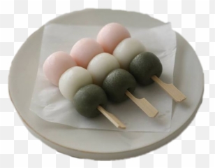Mochi Aesthetic Food Snacks Sticker - Dango Emoji,Emoji Party Snacks