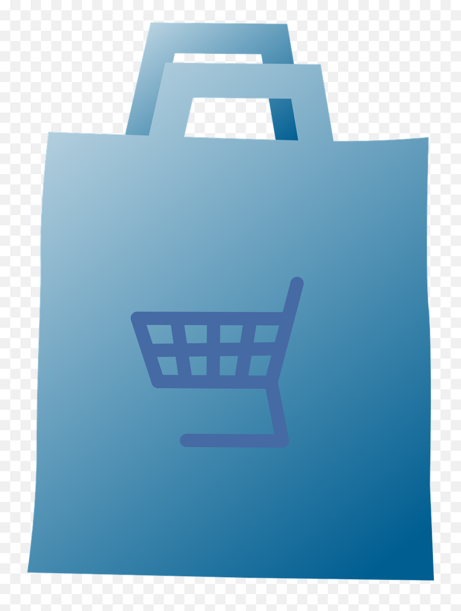 Yükle Shopping Bag Plastic Bag Png Image - Bolsa De Compras Sacola De Compras Azul Png Emoji,Grocery Bag Emoji