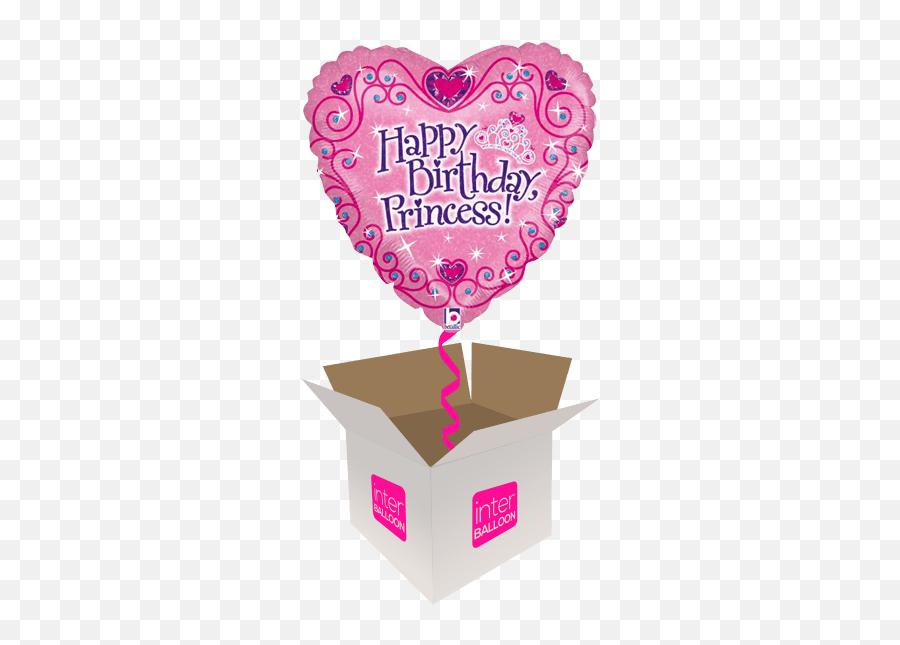 Eastbourne Helium Balloon Delivery In A Box Send Balloons - Sparkling Valentine Emoji,Emoji Party Balloons