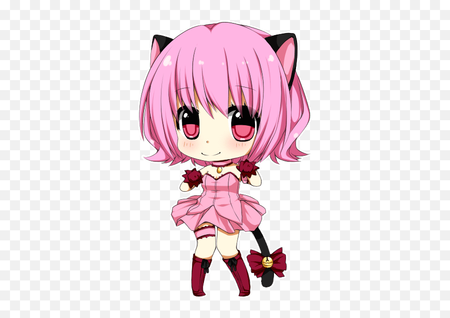 Top Girl Stickers For Android U0026 Ios Gfycat - Cute Anime Girl Chibi Gif Emoji,Girl Emoji