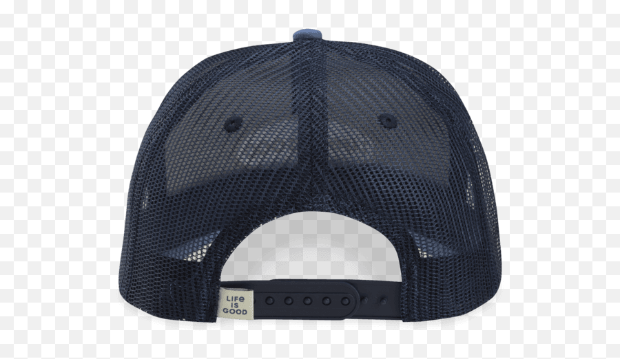 Sale Lig Oval Hard Mesh Back Cap Life Is Good Official Site - Mesh Emoji,Emoji With Snapback