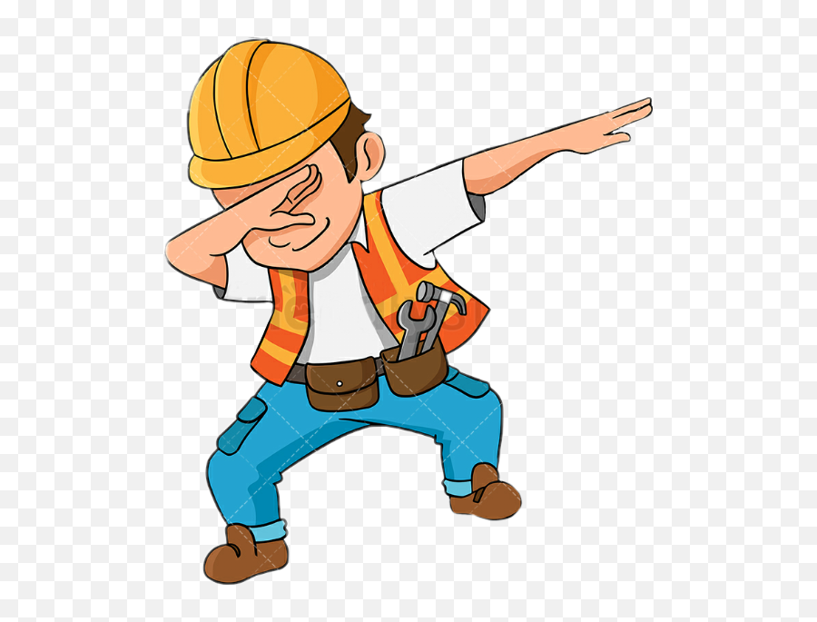 Hn97 Sticker By - Cartoon Civil Engineering Logo Emoji,Construction Hat Emoji