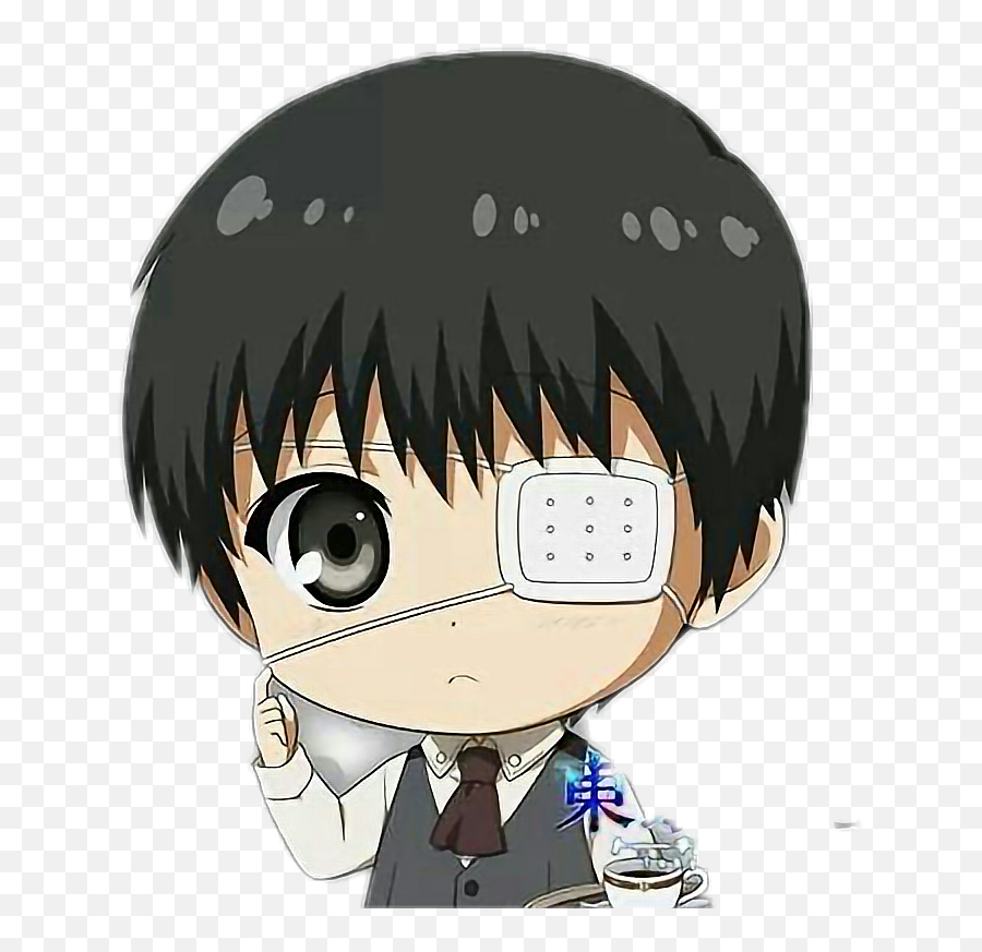 Tokyo Freetoedit Ghoul - Chibi Tokyo Ghoul Png Emoji,Tokyo Ghoul Emojis