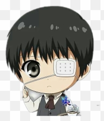Tokyo Freetoedit Ghoul - Chibi Tokyo Ghoul Png Emoji,Tokyo Ghoul Emojis