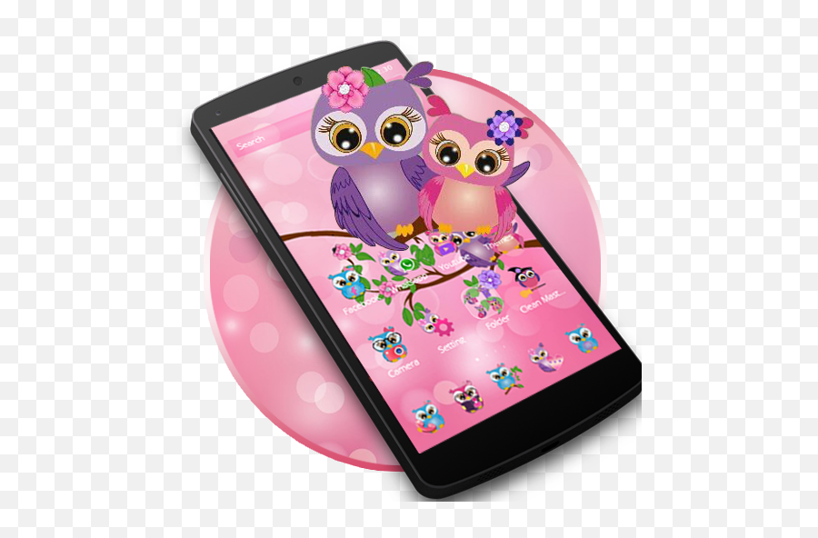 Rosa Night Owl Theme - Google Play Smartphone Emoji,Owl Emojis For Android