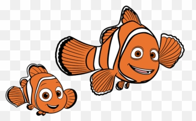 Free Finding Dory Silhouette Download - Finding Nemo Marlin Clipart Emoji,Finding Nemo Told By Emoji