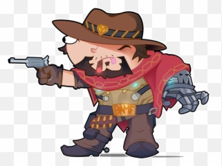 Mccree Hat Png - Mccree Emote Discord 93410 Vippng Pepega Mccree Emoji,Discord Uganda Knuckle Emoticon