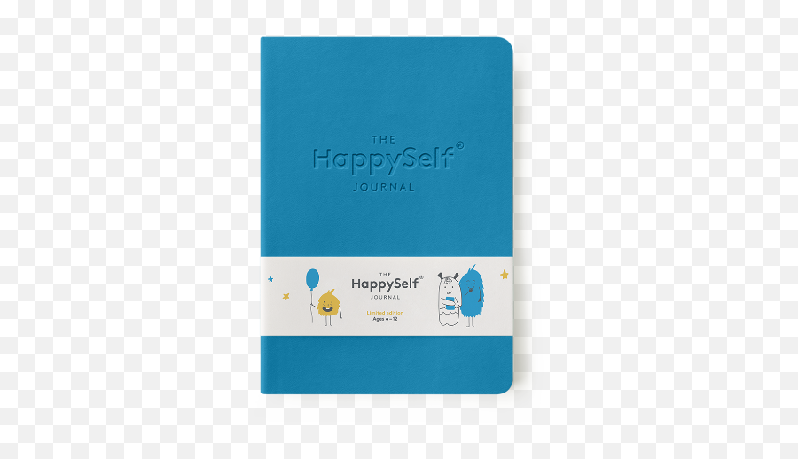 The Happyself Kidsu0027 Daily Journal For Boys And Girls Aged 6 - Happy Self Journal Emoji,If You Thin,k Happy Thoughts Your Emotions Will Be Happy