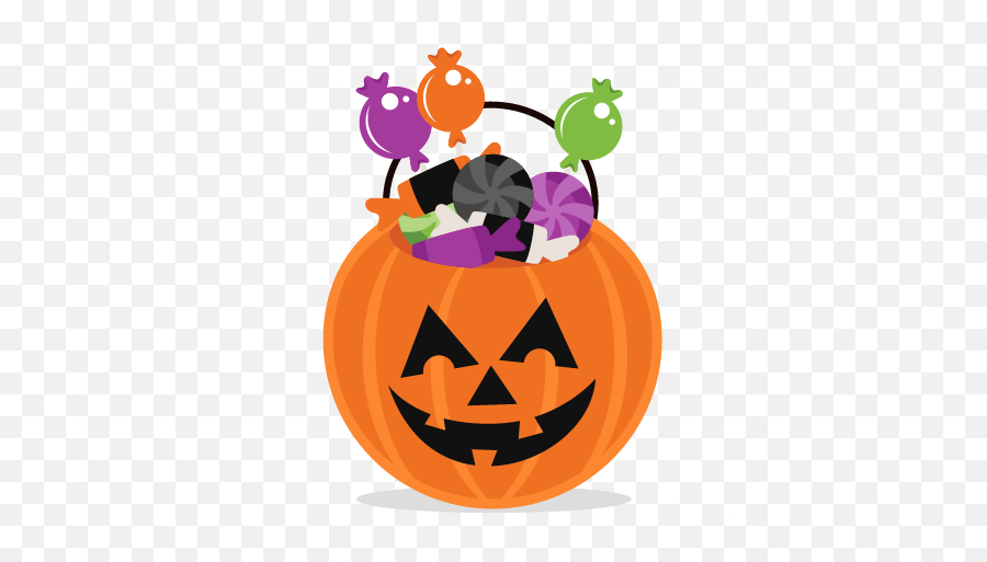 Cute Trick Or Treat - Halloween Trick Or Treat Clipart Emoji,Emoji Trunk Or Treat