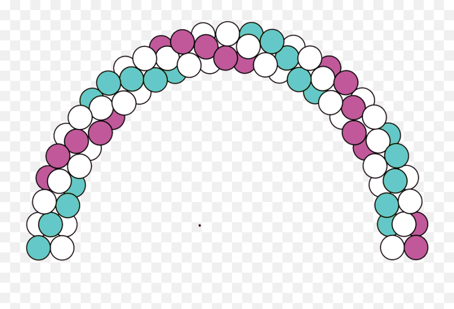 Balloon Arches Itu0027s Party Time And Rentals - Balloon Chain Png Emoji,Arch Discord Emojis
