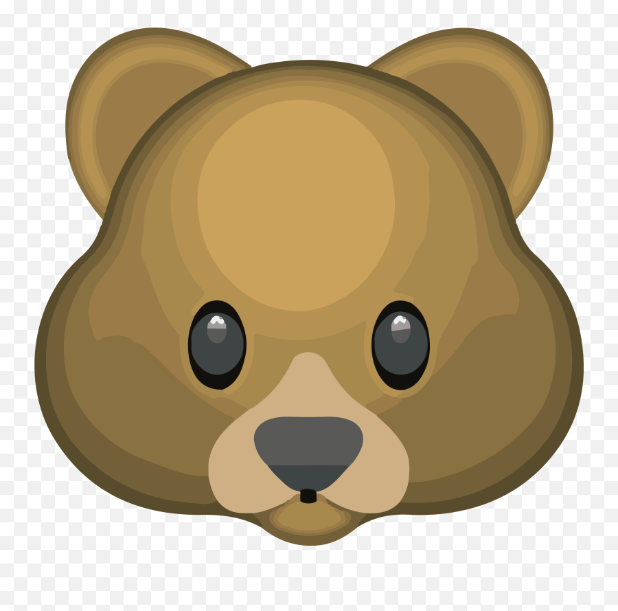 Bear Emoji Png - Transparent Emoji Bear,Bear Emoji Clipart