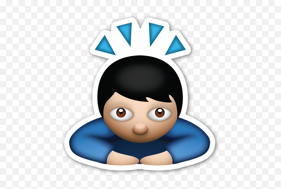 Emojis Aprenda O Significado Das Carinhas Que Você Envia No - Emoji Bowing Png,O Emoji