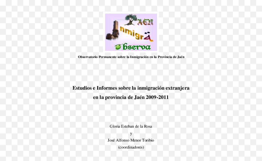 La Inmigración Permanente En Jaén - Language Emoji,Emotion Civic 2008+salieron Malos