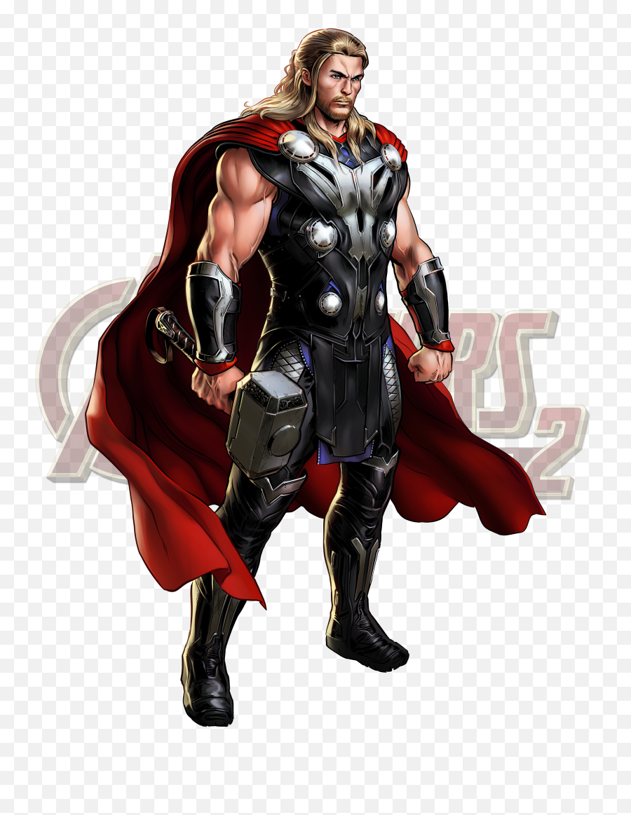 Avengers Alliance Marvel - Thor By Alexelz Deviantart Emoji,Cyclops Marvel Emoticon