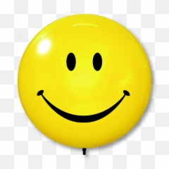 Smiley Duraballoon - Wide Grin Emoji,Screw Loose Emoticon