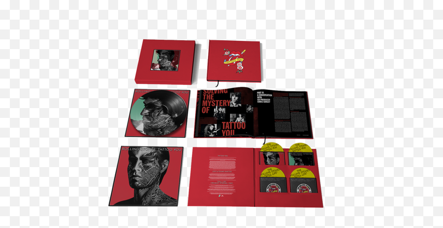 The Rolling Stones Vinyl Cds Box - Rolling Stones Tattoo You 2021 Emoji,Boxed Up Emotions Tattoo