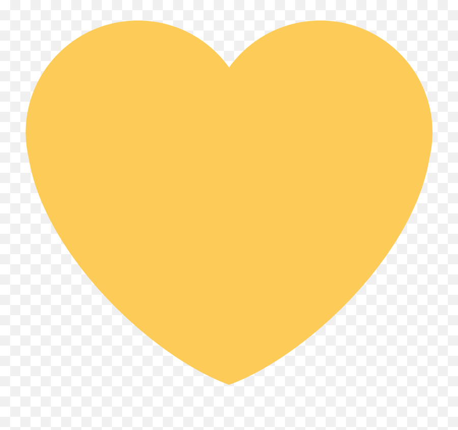 Yellow Heart Emoji - Hasmasul Mare,Yellow Heart Emoji