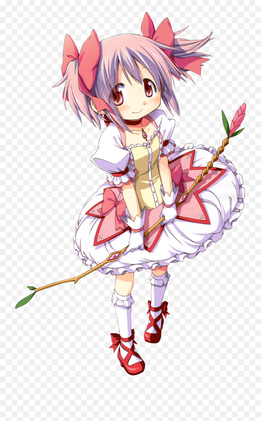 Madoka Kaname - Madoka Magica Emoji,Contract Madoka Magica Emoticon