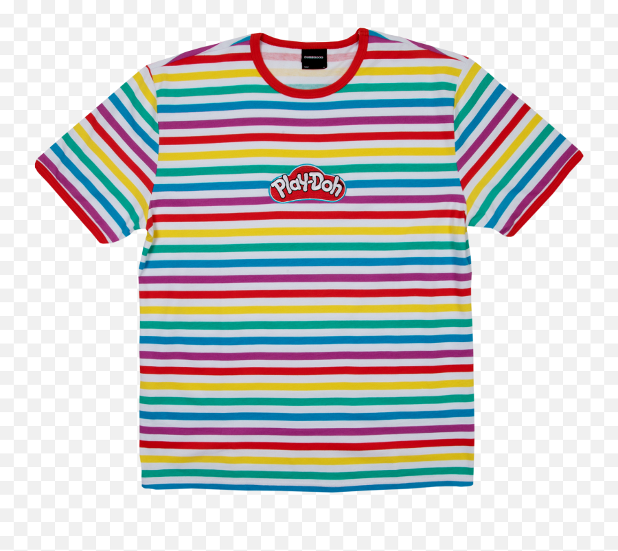 Play - Doh Striped Ringer Shirt U2013 Dumbgood Blue Guess X Asap Rocky Emoji,Playdough Emotion Faces Free