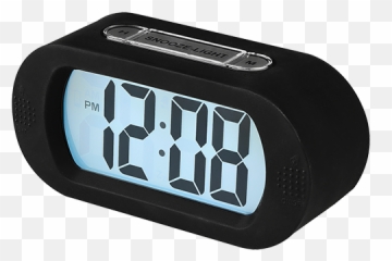 1 Digital Snooze Led Alarm Clock Back Emoji,Time Is Ticking Emoji