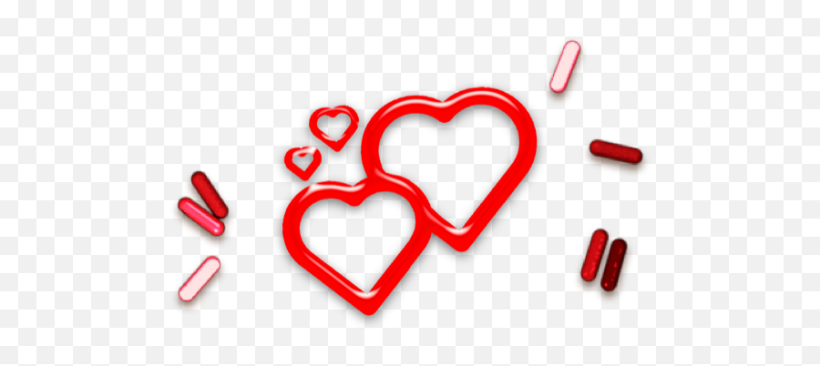 Glitz Cookie Heart Teddy 8ct Emoji,Shimmery Heart Emoji