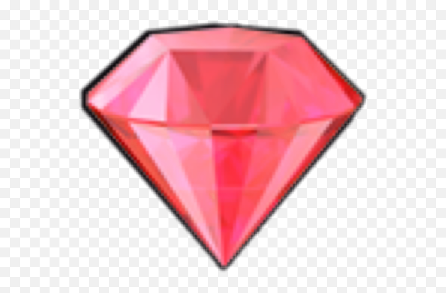 Diamond Emoji Diamondemoji Red Sticker - Solid,Diamond Emoji