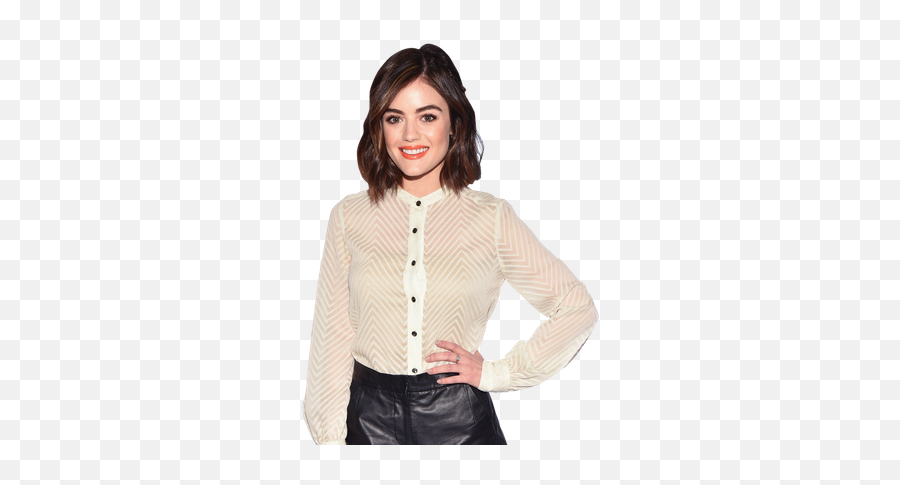 Pretty Little Liars Lucy Hale - Long Sleeve Emoji,Pretty Little Liars Emojis