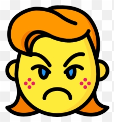 Enojado - Iconos Gratis De Emoticonos Emoji,Imagen Emoji Enojado