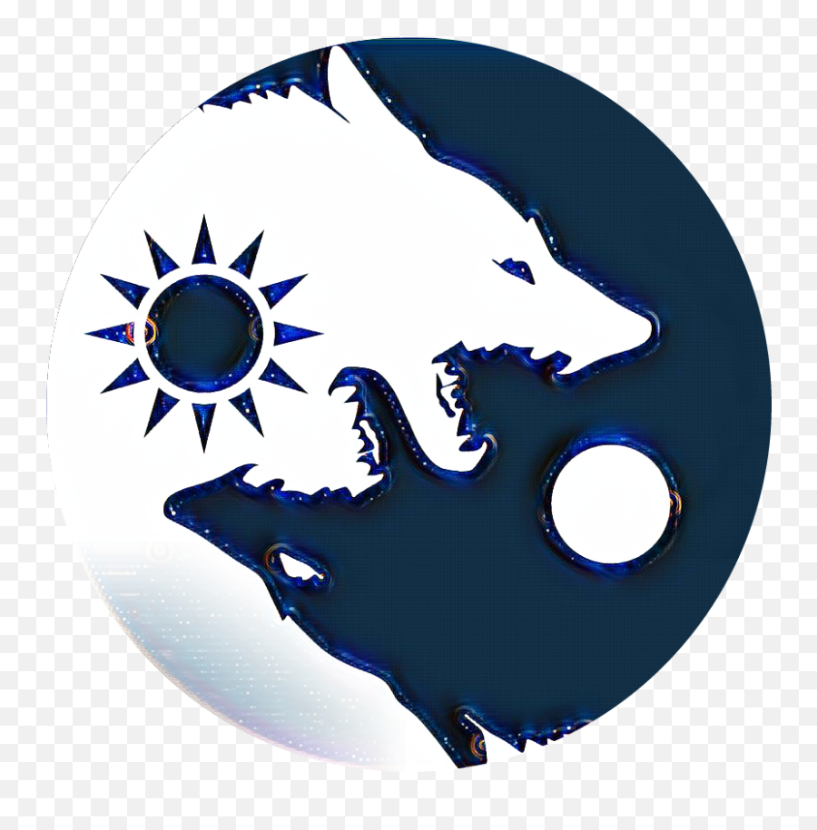 Scyinyang Yinyang Yin Yang Sticker - Ying Yang Wolf Emoji,Ying Yang Emoji