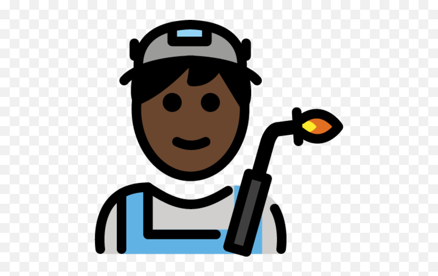 Factory Worker Dark Skin Tone Emoji - Download For Free,Skin Tones Emoji