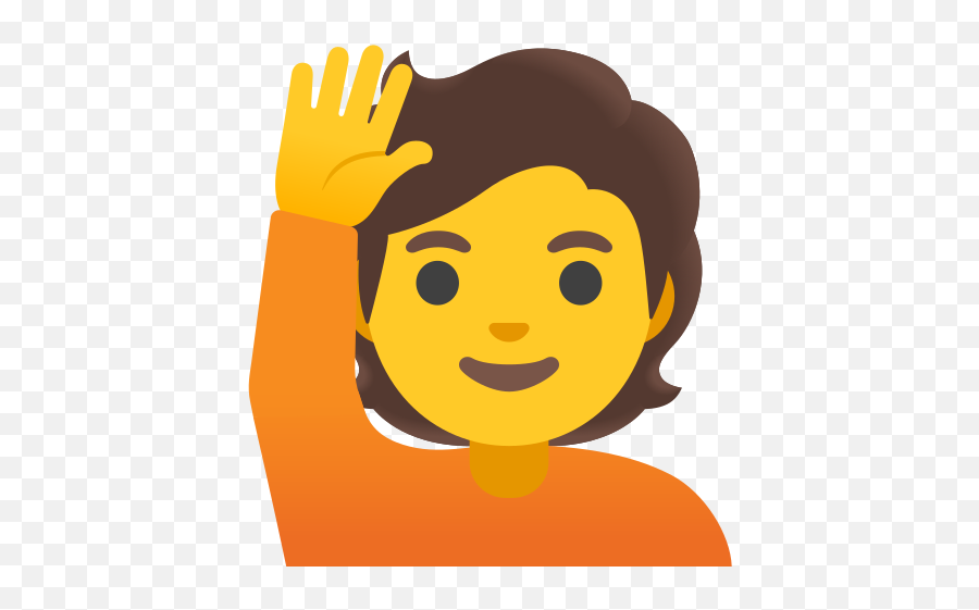 Person Raising Hand Emoji,Discord About Me Emoji Art