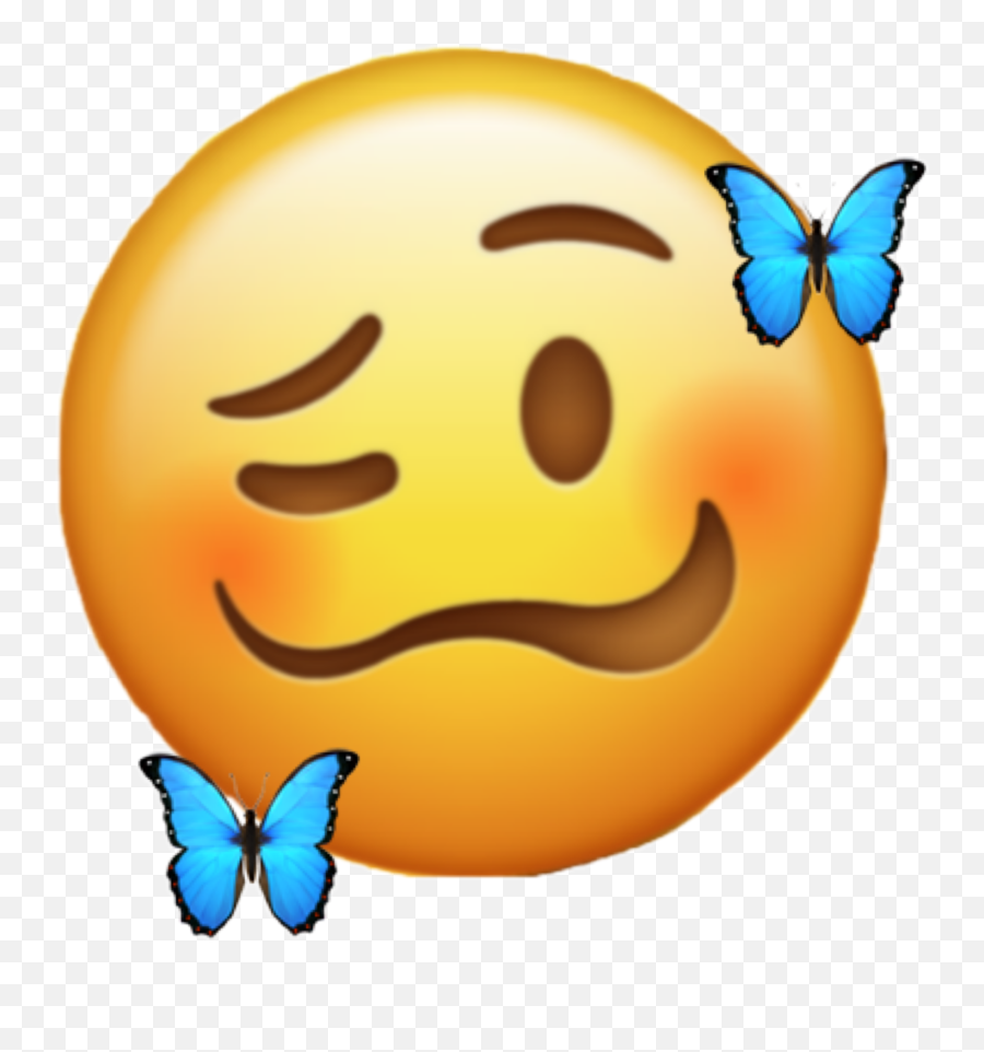 Freetoedit Emoji Laugh Lol Butterflyemoji Butterfly - Does That Mean Emoji,Laugh Emoji