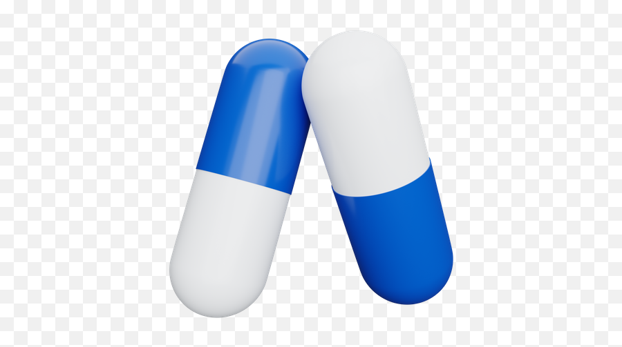 Premium Pill 3d Illustration Download In Png Obj Or Blend Emoji,Pill Emoji.