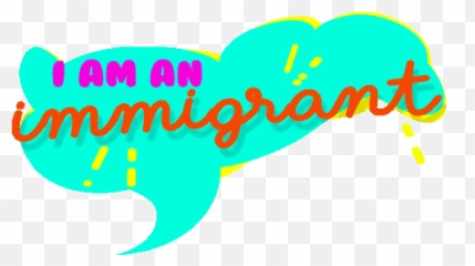 I Am An Immigrant Proud Immigrant Sticker - I Am An Emoji,Proudt Text Emoji