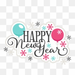 Free Happy New Year 2019 Clipart - 2019 Happy New Year Png Free Happy New Year Clipart 2019 Emoji,Free Happy New Year Emoji