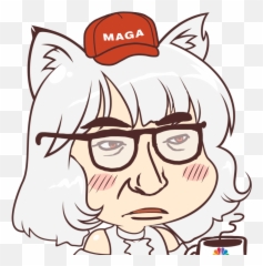 Awoo Thonk - Momiji Maga Emoji,Thonk Emoji