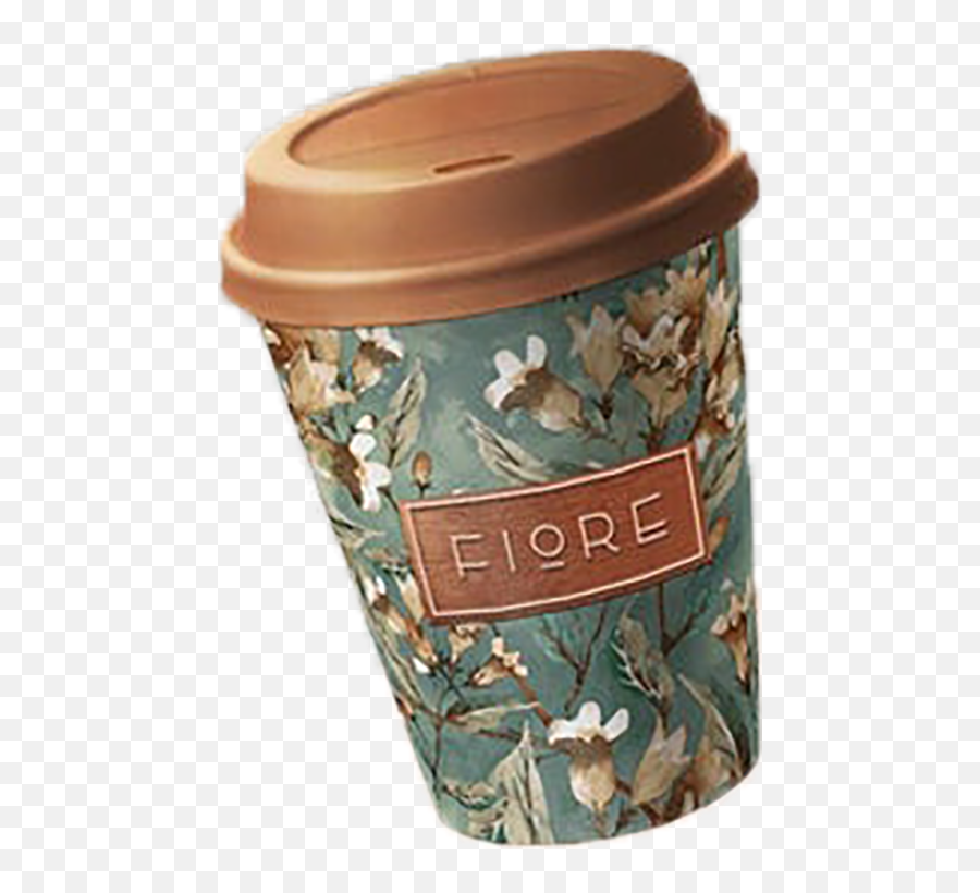 Coffeecup Floral Coffee Sticker - Lid Emoji,Mouse Trap Emoji