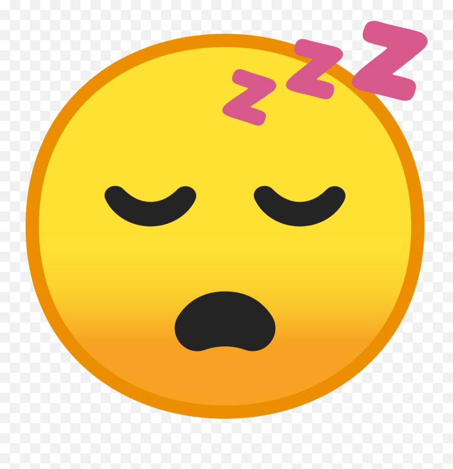 Sleeping Clipart Sleep Emoji - Png Download Different Types Of Emojis,Cave Emoji